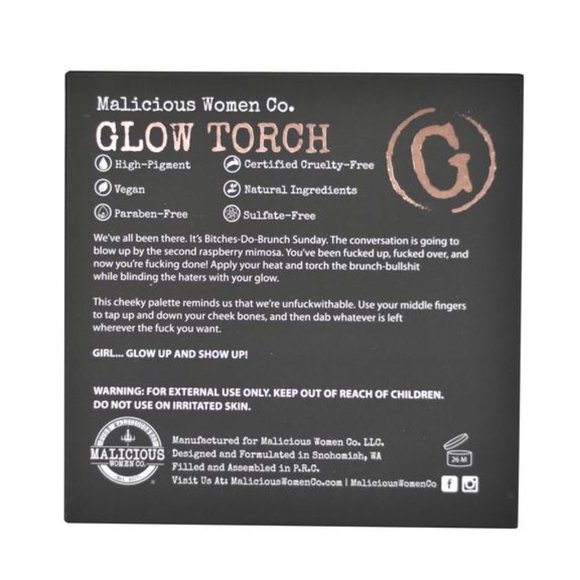 Malicious Women Glow Torch Highlighter Palette - Picture 4 of 4
